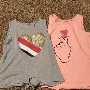 Justice Tanks Size 10 And 12